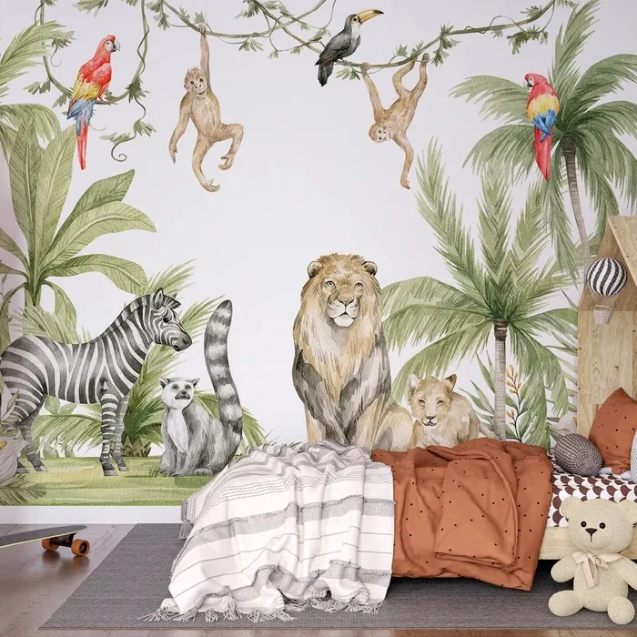 Zèbre Lion Singe